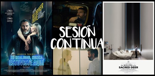 Sesión continua_Nunca estuviste aquí y Ciervo Sagrado